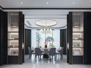 nuovo ristorante cinese Modello 3D