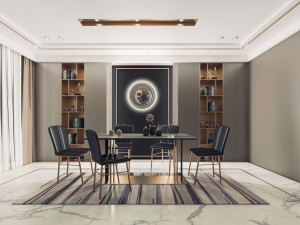 modern restaurant Modelo 3D