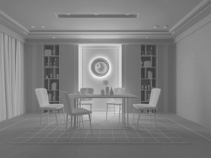 modern restaurant 3D 模型