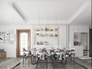 modern restaurant 3D Model