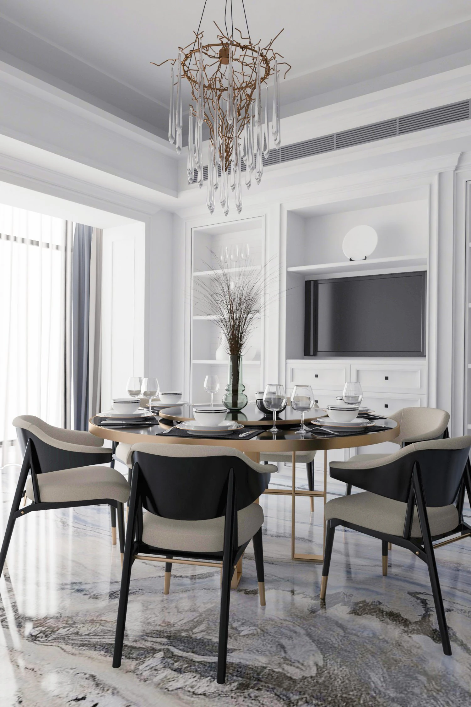 modern restaurant 3D Model .c4d .max .obj .3ds .fbx .stl .blend 