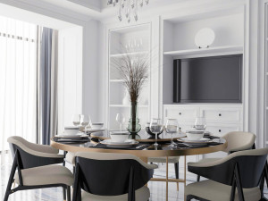 modern restaurant 3D Model
