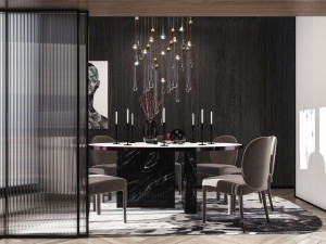modern restaurant 3D Model