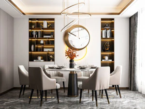 modern restaurant 3D Model