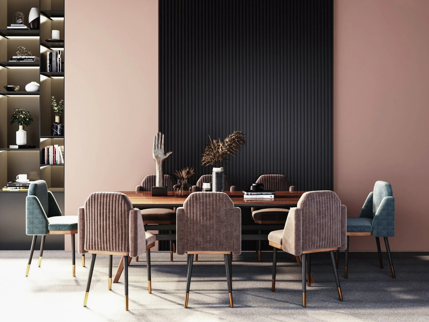 modern restaurant 3D Model .c4d .max .obj .3ds .fbx .stl .blend 