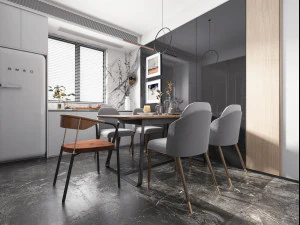 restoran modern Model 3D