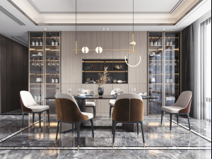 modern restaurant 3D Model