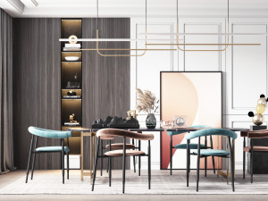 modern restaurant 3Dモデル