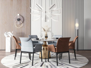 modern restaurant 3D Model