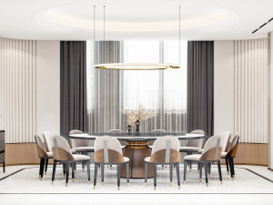 modern restaurant 3D Model