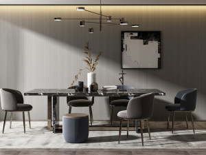 modern restaurant Modèle 3D