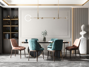 modern restaurant 3D Model