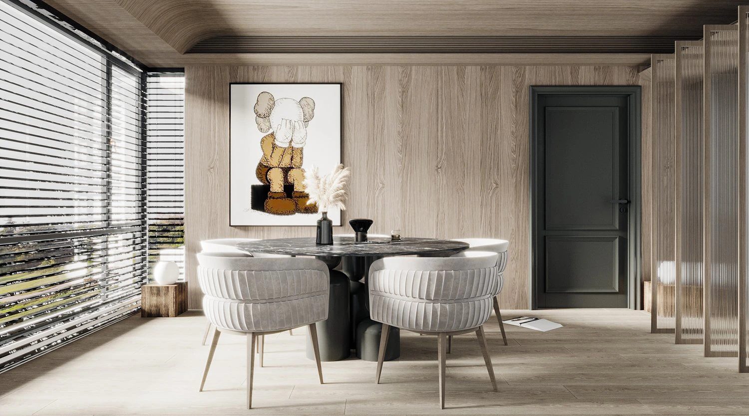 modern restaurant 3D Model .c4d .max .obj .3ds .fbx .stl .blend 