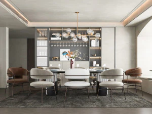 restaurante moderno Modelo 3D