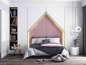 nordisches Kinderzimmer 3D Modell