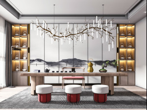 new chinese teahouse Modelo 3D
