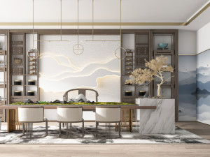 new chinese teahouse 3D Model