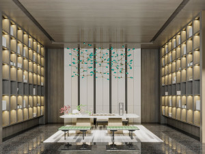 modern teahouse 3D मॉडल