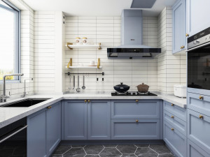 american kitchen Modelo 3D