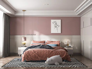 modern childrens room 3D Model