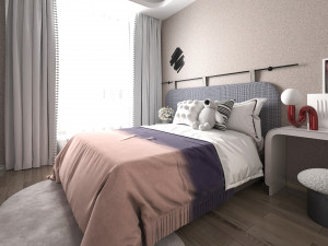 modern childrens room Modelo 3D