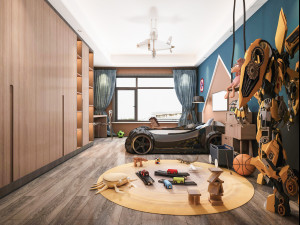 modern childrens room 3D Model