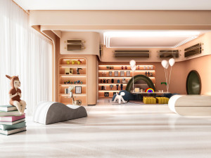 childrens recreation room 3Dモデル