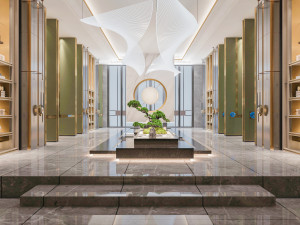 hall landscape 3Dモデル