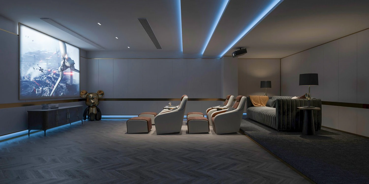 video room 3D Model .c4d .max .obj .3ds .fbx .stl .blend 