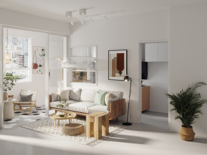 nordic living room 3D Model