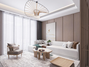 japanese living room 3D Model