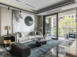 modern living room Modelo 3D