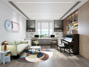 modern childrens recreation room 3D Model