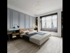 nordic bedroom 3Dモデル