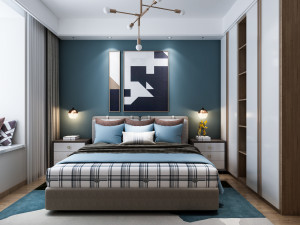 modern bedroom 3D Модель