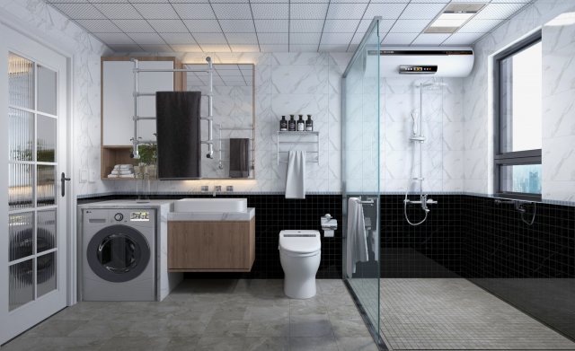 nordic toilet 3D Модель .c4d .max .obj .3ds .fbx .stl .blend 