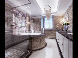 유럽식 간이 화장실 3D 모델