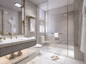 modern toilet Modèle 3D