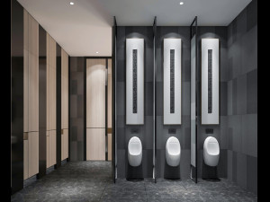 new chinese style public toilet Modelo 3D