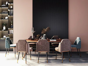 modern restaurant 3D Model