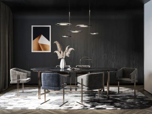 ristorante moderno Modello 3D