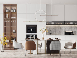 modern restaurant 3D Модель