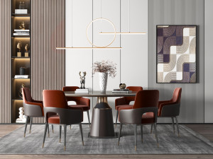 modern restaurant 3D Model