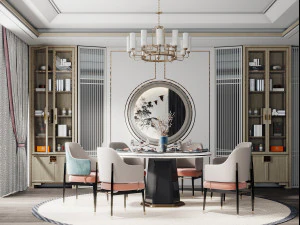 современный ресторан 3D Модель