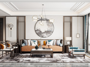 modern living room Modelo 3D