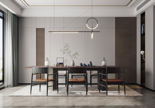 modern teahouse Modèle 3D .c4d .max .obj .3ds .fbx .stl .blend 