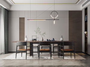 modern teahouse 3D 모델
