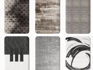 modern carpet 3D 모델