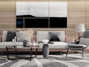 モダンなリビングルーム 3Dモデル