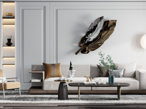 modern living room 3D Model